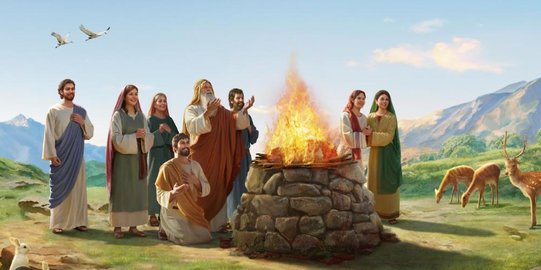 Noah Builds An Altar And Offers Sacrifice – HBS & DwJ
